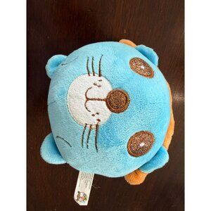 Blue & Orange Round Plush Otter Toy - Livotoys Gift Ltd - Soft Stuffed Animal Fo
